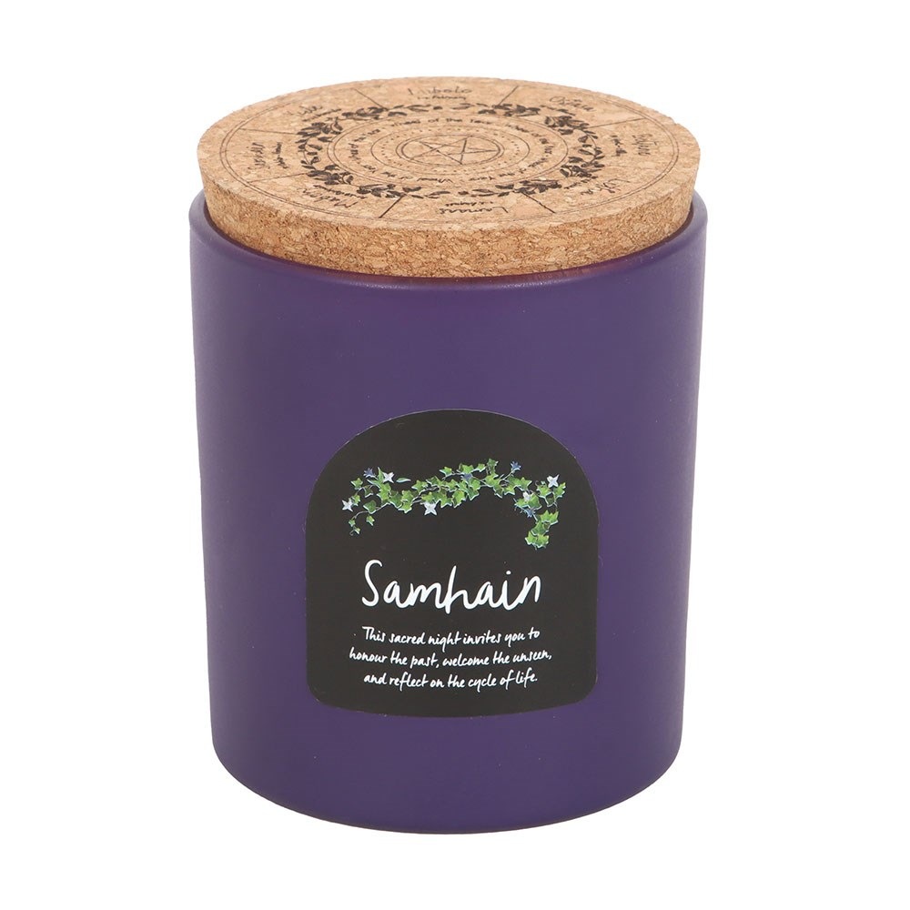 Something Different - Samhain Spiced Pumpkin Wheel of the Year Bougie Parfumée - Violet